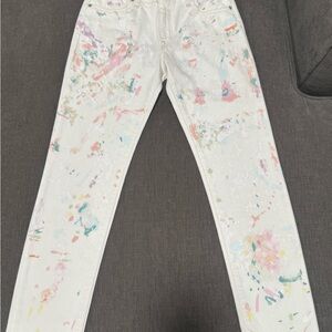 Polo by Ralph Lauren Kids Multicolor Paint-Splatter Jeans